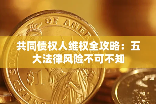 济南共同债权人维权全攻略：五大法律风险不可不知