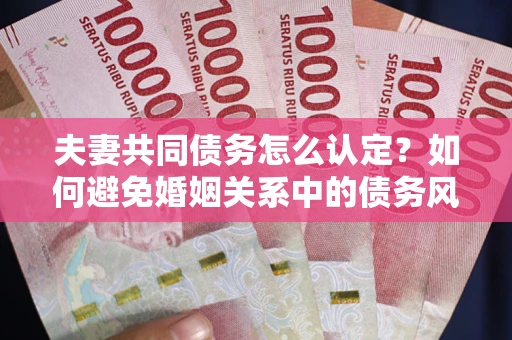 济南夫妻共同债务怎么认定？如何避免婚姻关系中的债务风险？