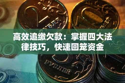 济南高效追缴欠款：掌握四大法律技巧，快速回笼资金