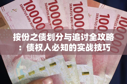 济南按份之债划分与追讨全攻略：债权人必知的实战技巧
